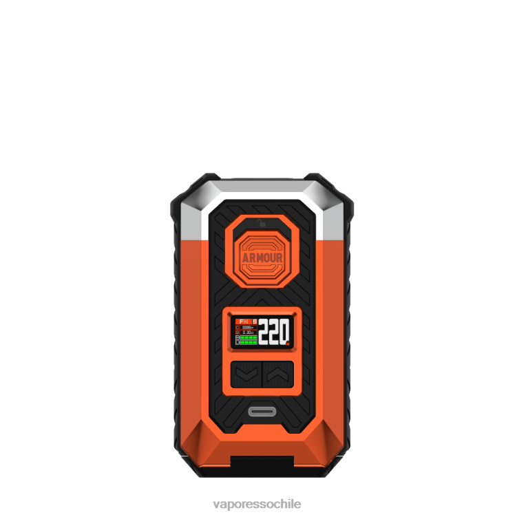 Vaporesso review - Vaporesso ARMOUR modo máximo naranja THJNR50