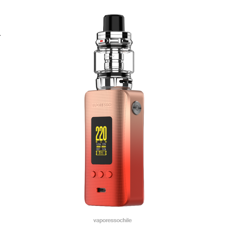 Vaporesso vape Chile - Vaporesso GEN 200 (itanque2) naranja neón THJNR143